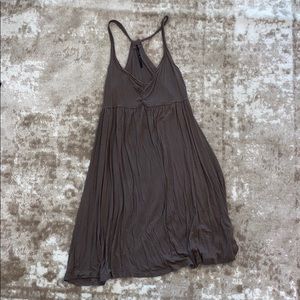 Light Brown Cotton Dress